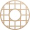 Ekena Millwork O'Neal Wood Fretwork Pierced Ceiling Medallion, Alder, 34"OD x 12 3/8"ID x 3/8"T CMWP34X34X0375ONAL - alternate 1